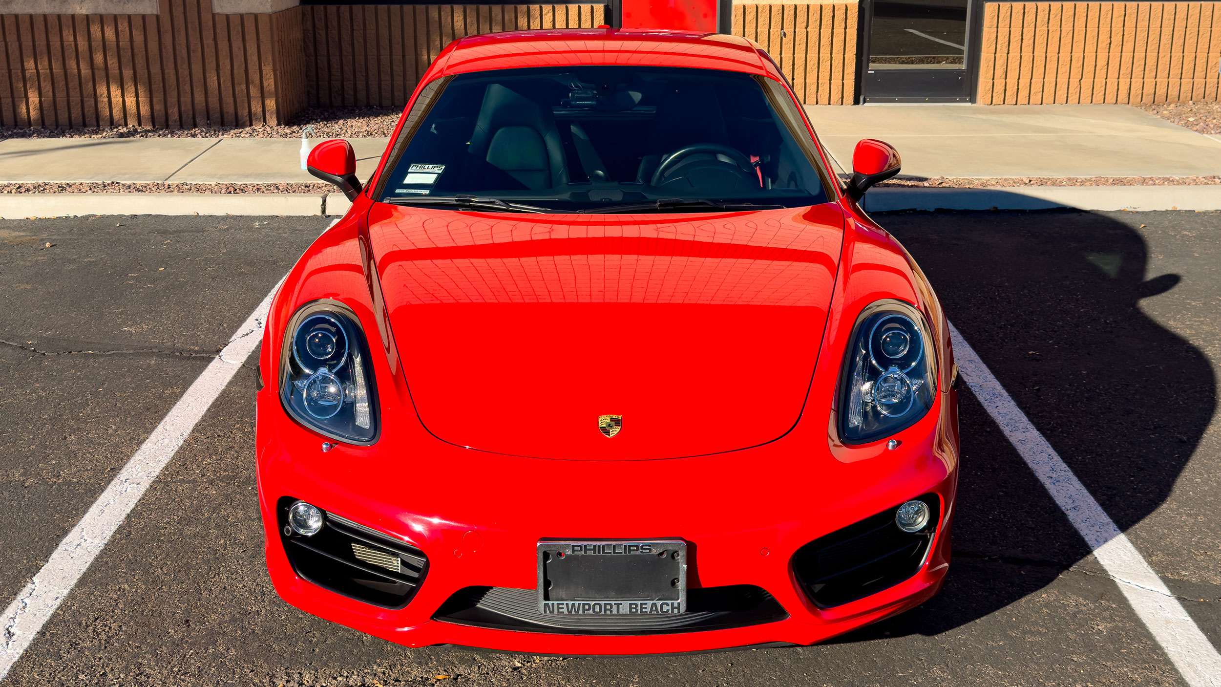 blue porsche with valor ppf