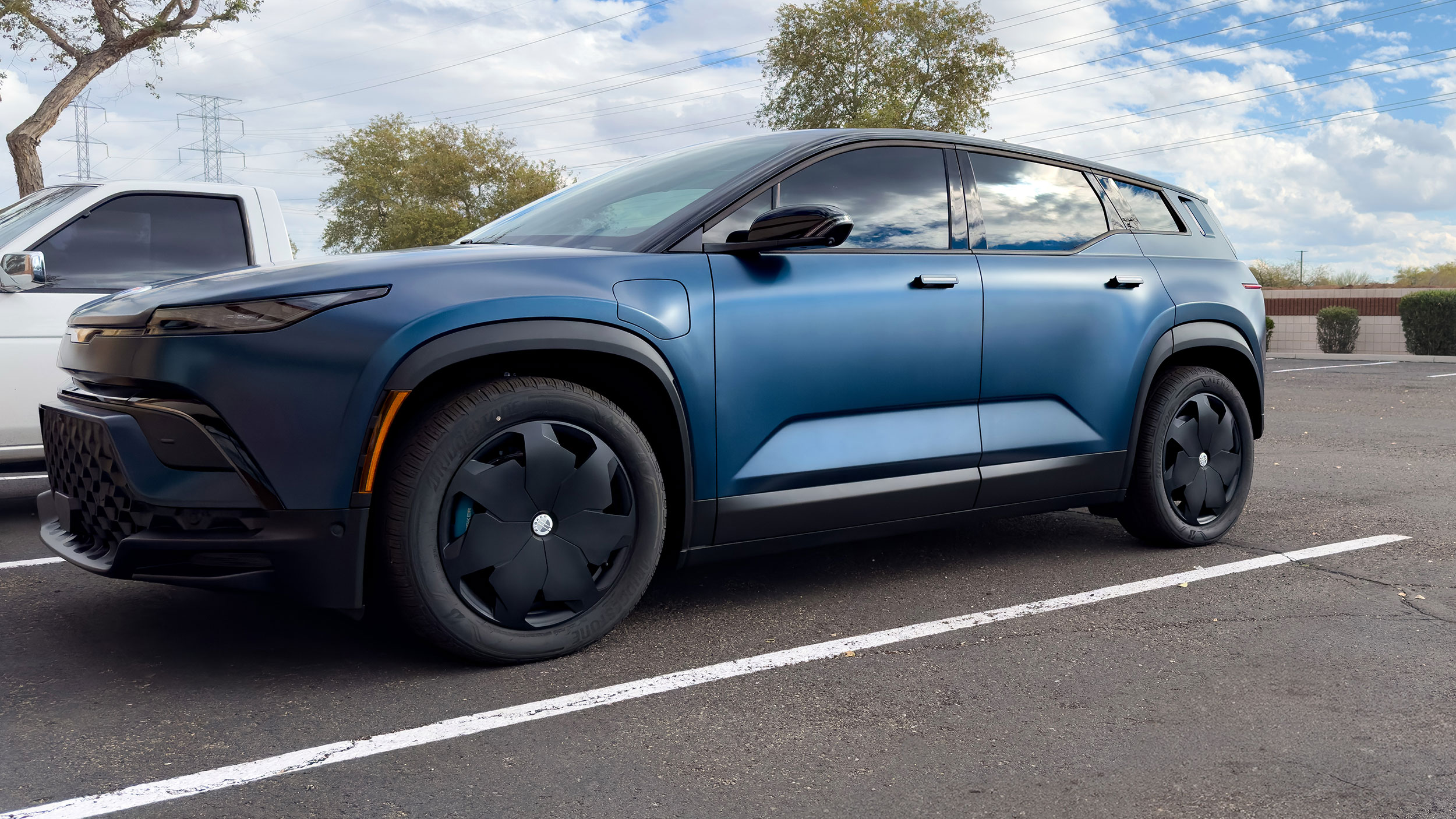 Car with ceramic tinted windows