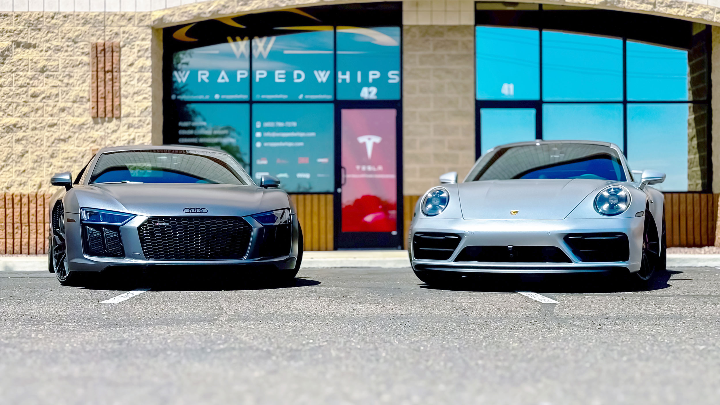 car with tinted windows